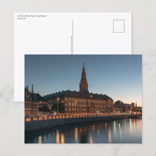 Cartão Postal Copenhaga Dinamarca
