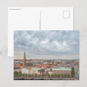 Cartão Postal Copenhaga Dinamarca