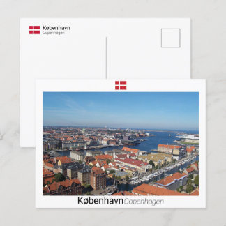 Cartão Postal Copenhaga - Dinamarca