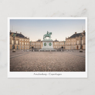 Cartão Postal Copenhaga Dinamarca