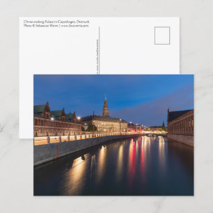 Cartão Postal Copenhaga Dinamarca