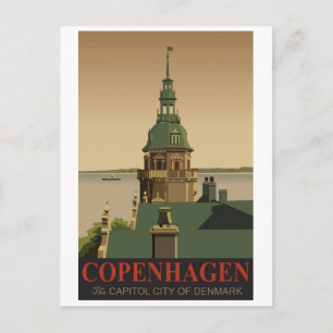 Cartão Postal Copenhaga, Dinamarca