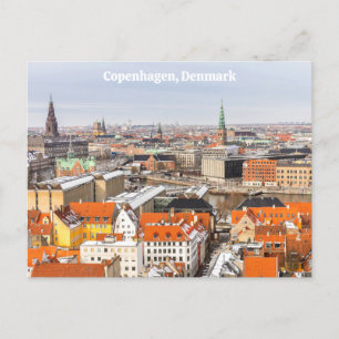 Cartão Postal Copenhaga Dinamarca