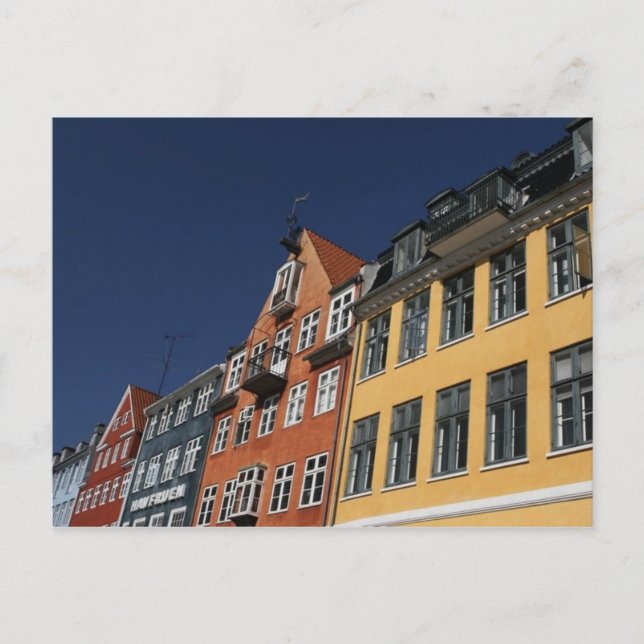Cartão Postal Copenhaga Dinamarca (Frente)