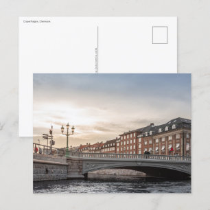 Cartão Postal Copenhaga Dinamarca
