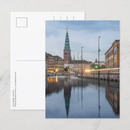 Cartão Postal Copenhaga Dinamarca