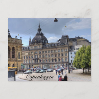 Cartão Postal Copenhaga do centro