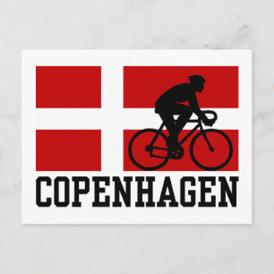 Cartão Postal Copenhagen Cycling (macho)