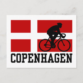 Cartão Postal Copenhagen Cycling (masculino)