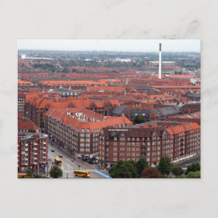 Cartão Postal copenhagen red