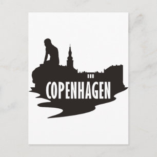 Cartão Postal Copenhague