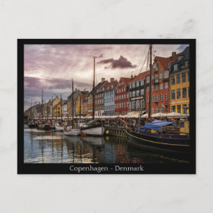 Cartão Postal Copenhague, Dinamarca