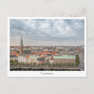 Cartão Postal Copenhague Dinamarca
