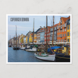 Cartão postal - Copenhague Dinamarca