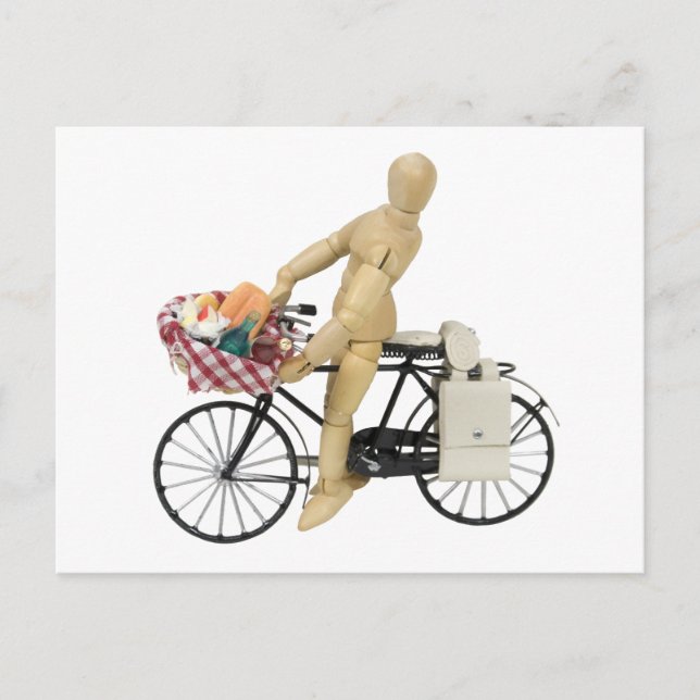 Cartão Postal Cópia BicyclePicnicBasket120509 (Frente)