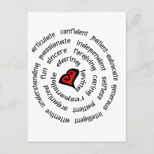 Cartão Postal cópia de enfermeiro cardíaco (Frente)