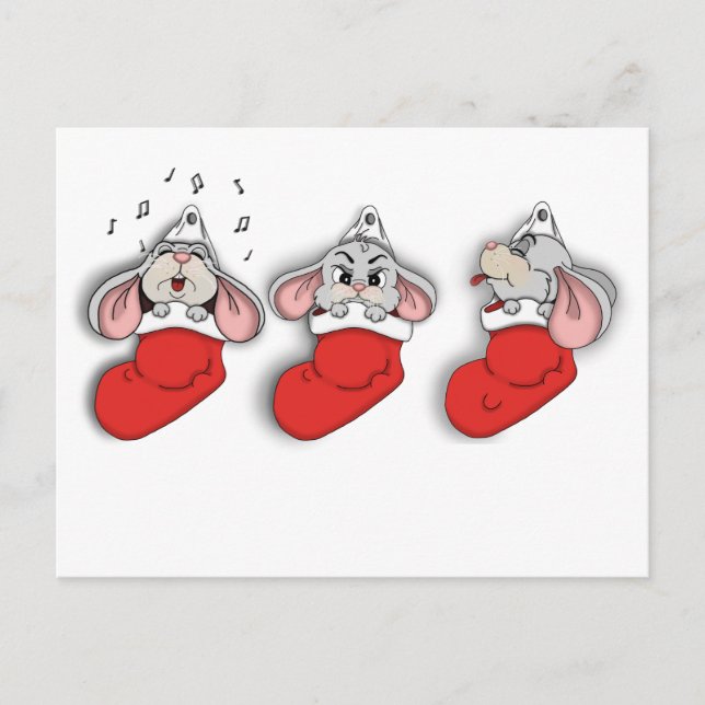 Cartão Postal cópia de ratinhos (Frente)