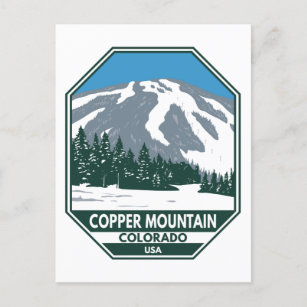 Cartão Postal Copper Mountain Ski Area Colorado