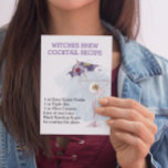 Cartão Postal Coquetel de Halloween Recebe Aquarela<br><div class="desc">Este design pode ser personalizado na área fornecida pela alteração da foto e/ou do texto. Ou pode ser personalizado clicando em Personalizar este Modelo e, em seguida, escolhendo o clique para personalizar mais a opção e excluir ou alterar a cor do plano de fundo, adicionar texto, alterar a cor ou...</div>