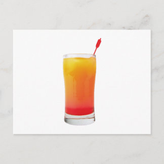 Cartão Postal Coquetel Tequila Sunrise