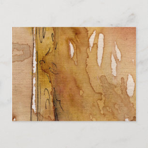 Cartão Postal Cor d'água do fundo artístico