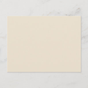 Cartão Postal Cor de Tendência Sólida do Pântano Branco da Iv