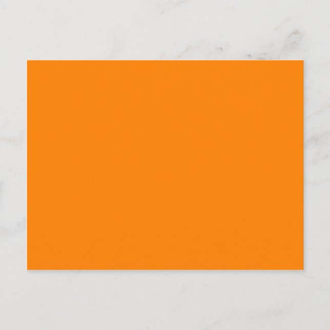 Cartão Postal cor laranja UT (Frente)