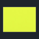 Cartão Postal cor luis lemon<br><div class="desc">color luis lemon E9FF36</div>