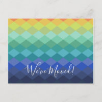 Cor Personalizado Mudamos para Novo Endereço