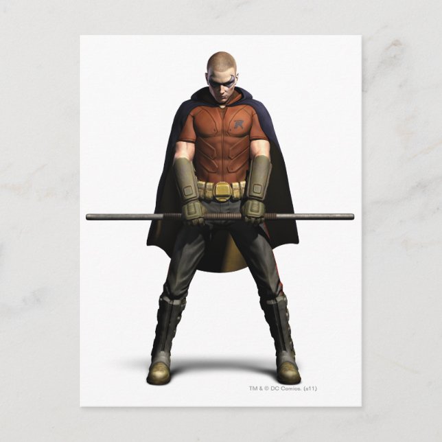 Cartão Postal Cor Robin (Frente)