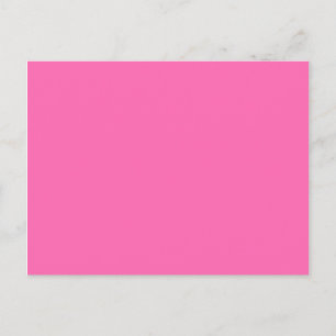 Cartão Postal cor rosa-choque