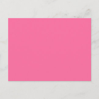 Cartão Postal cor rosa francês