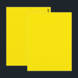 Cartão Postal Cor Sólido Amarelo Canário<br><div class="desc">Cartão postal Nota de saudação Cartão de Posto impresso com a design de trabalho de arte de cor sólida amarelo Canário por TheFabricSeal em Zazzle.com #Zazzle Made https://www.zazzle.com/store/thefabricseal. Canary Yellow é um amarelo-pirilampo médio, brilhante, brilhante, brilhante, amarelo-pirilampo, com tom cartucho. Cor amarelada, sendo, tendo ou caracterizando-se por matiz, e sendo...</div>