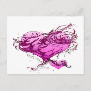 Cartão Postal Coração