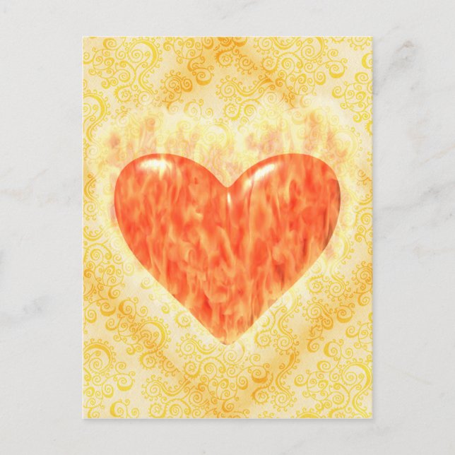 Cartão Postal Coração (Frente)