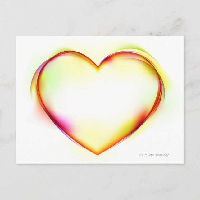 Cartão Postal Coração 2 (Frente)
