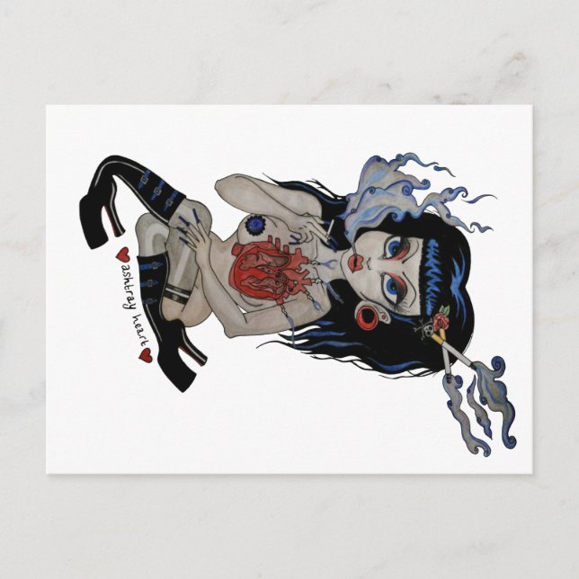 CARTÃO POSTAL CORAÇÃO DE ASHTRAY (Frente)