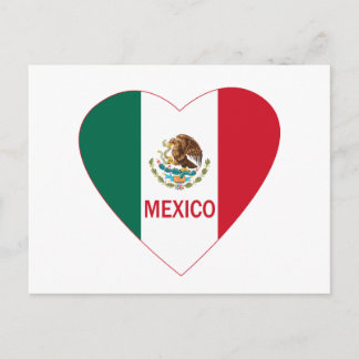Cartão Postal Coração de México