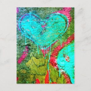 Cartão Postal Coração Hemorragia