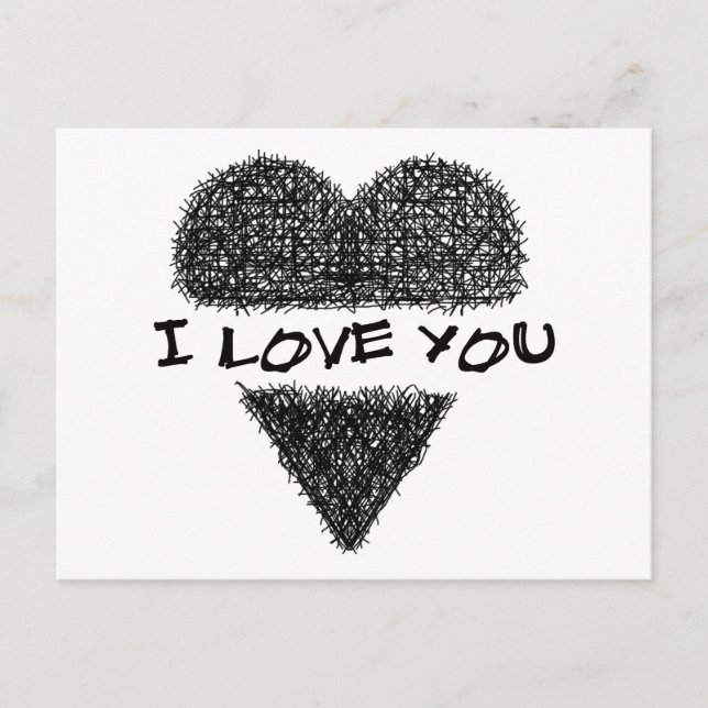 Cartão Postal Coração II (Frente)