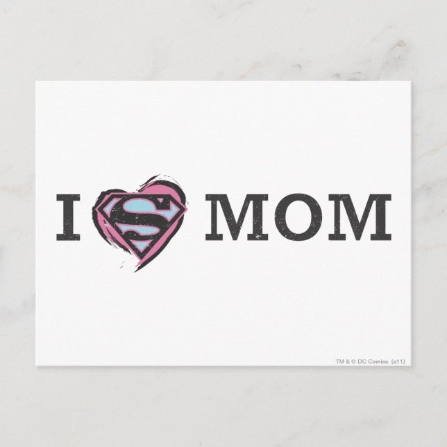 Cartão Postal Coração Mãe (Frente)