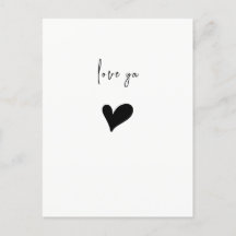 Coração Minimalista Enamorada