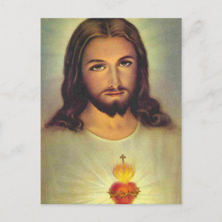 Cartão Postal Coração Sagrado de Jesus