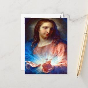Cartão Postal Coração Sagrado de Jesus