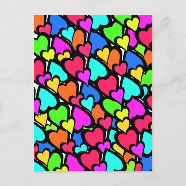 Cartão Postal Corações 2011 (Frente)