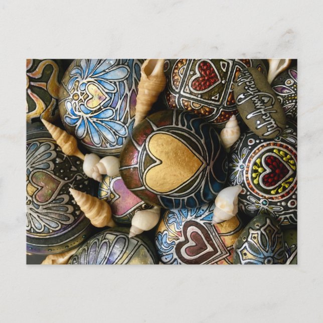 Cartão Postal Corações! As placas postas também! (Frente)