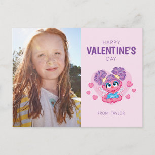 Cartão Postal Corações de São Valentim de Abby Cadabby Gráfico