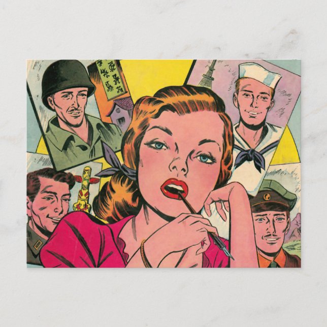 Cartão Postal Corações do solitário (Frente)