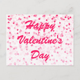 Cartão Postal Corações e Amor do namorados