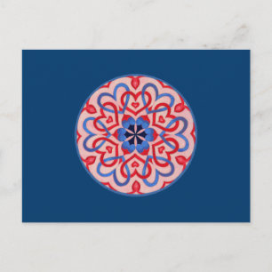 Cartão Postal Corações entrelaçados